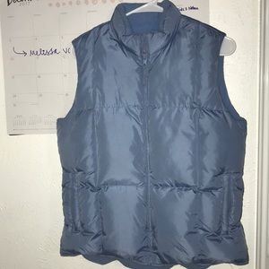 Blue vest